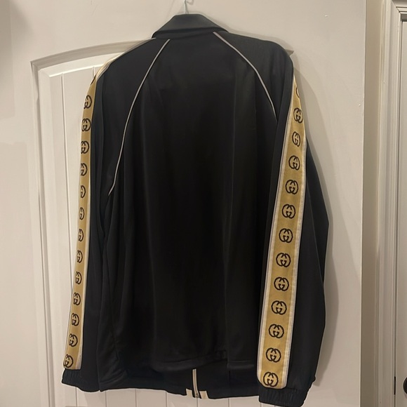 ❗️GUCCI Interlocking GG-stripe zipped jacket❗️ - Picture 4 of 7